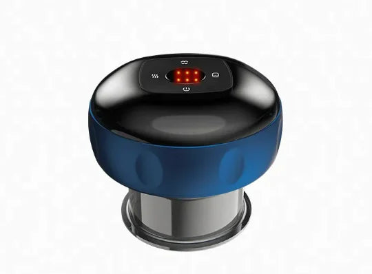 Smart Vacuum Suction Massage Device - Blue display