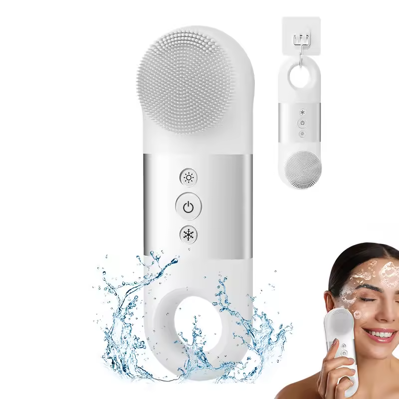 Silicone Facial Cleaner With Handle