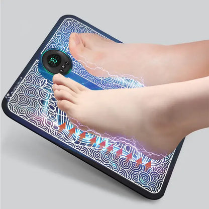 Illustration of how foot massager works